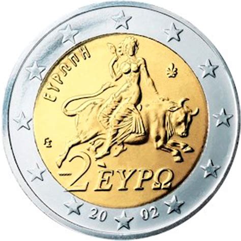 Eurocartoons And Other Art New Greek Euro Coins 2 €