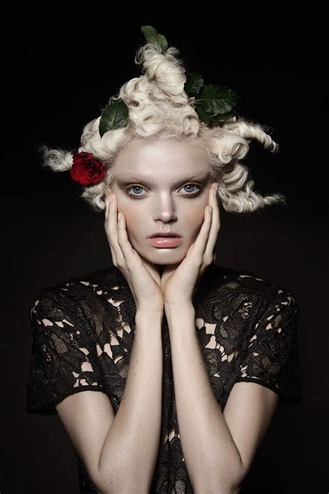 The Flower Marthe Wiggers By Thom Kerr For Black Magazine 23 Black