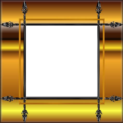 yellow frame png | Gold & Yellow Picture Frames | Frames | Pinterest | Yellow picture frames ...