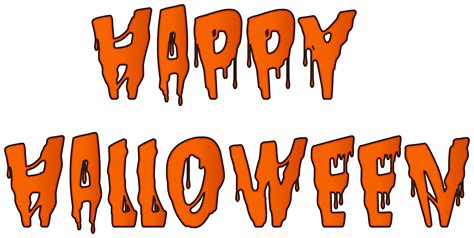 Happy Halloween Text Png Free Download Vector Psd And Stock Image