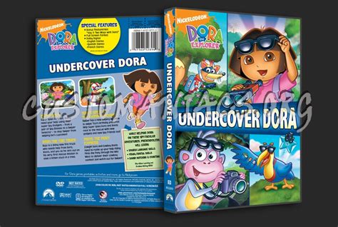 Dora The Explorer Undercover Dora Dvd Cover Dvd Covers And Labels By