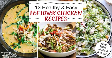 Delicious keto recipes free for everyone to enjoy. 12 Easy Leftover Chicken Recipes (Keto, Paleo, Whole30)