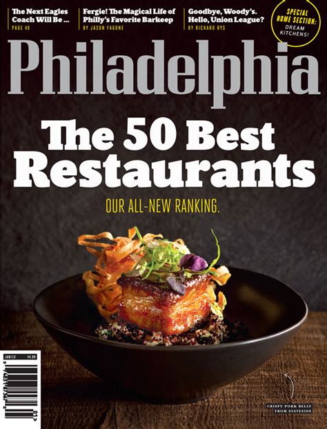 The 50 Best Restaurants In Philadelphia 2013 Philadelphia Magazine