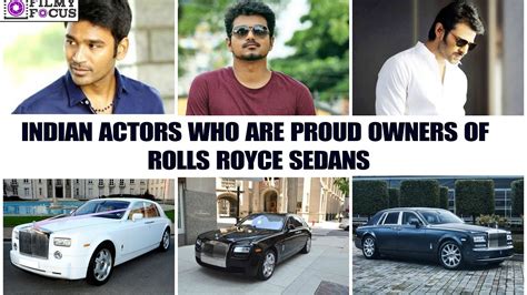 Indian Film Stars Who Are Proud Owners Of Rolls Royce Sedans Vijay