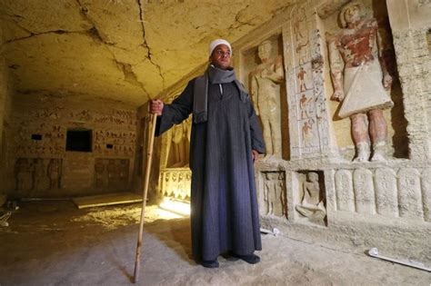 First Pictures Of A 4 400 Year Old Tomb Of An Egyptian High Priest Found In Cairo History Post