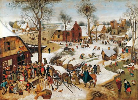 Pieter Brueghel The Younger The Numbering At Bethlehem 1607 Museum