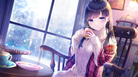 Cozy Winter Anime Wallpapers Wallpaper Cave