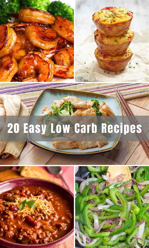 20 Easy And Healthy Low Carb Recipes Izzycooking