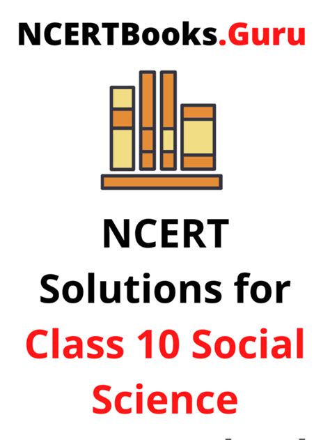 Cbse Ncert Solutions For Class 10 Social Science History Ncert Books