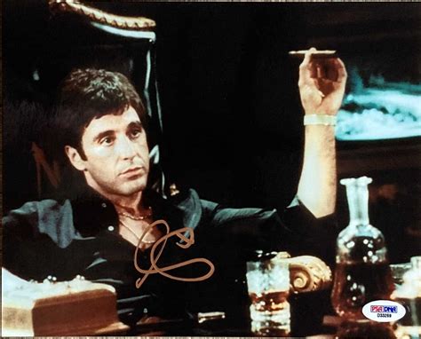 Lot 72 Al Pacino Scarface Signed Photograph