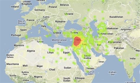 Heres Where Syria Is Located On A Map In Case You Didnt Know Many