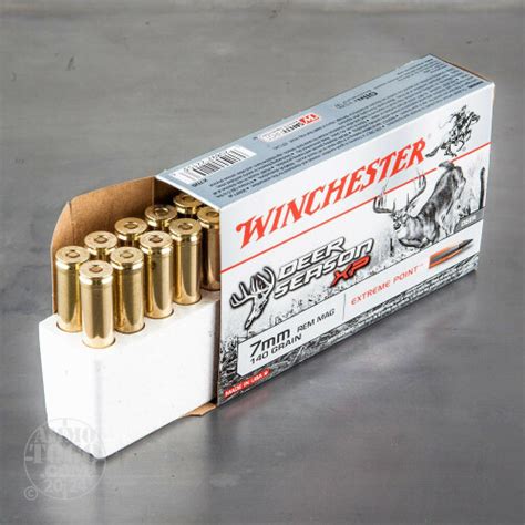 7mm Remington Magnum Ammunition For Sale Winchester 140 Grain Polymer