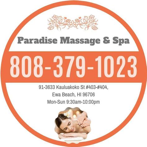 Paradise Massage And Spa Ewa Beach Hi