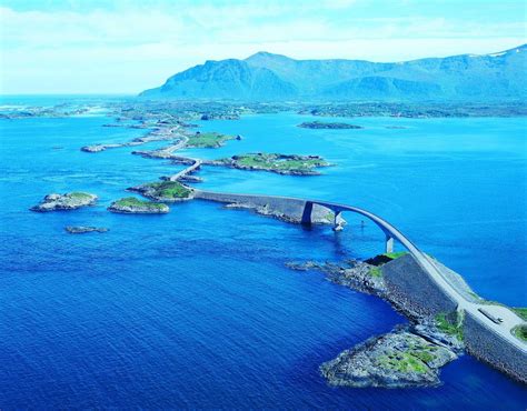 Landscape Bridge Architecture Highway Road Norway Atlanterhavsveien