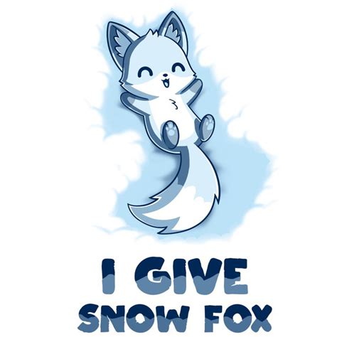 And The Arctic Fox Says I Give Snow Fox Cute Animal Drawings