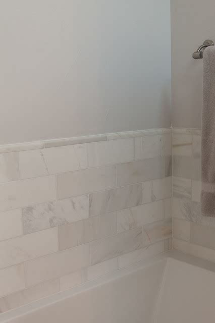 White Shaker Style Bathroom Renovation Project Denver Colorado Modern