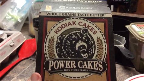 For this particular recipe, i used the power cakes . Kodiak Cakes Waffles - YouTube
