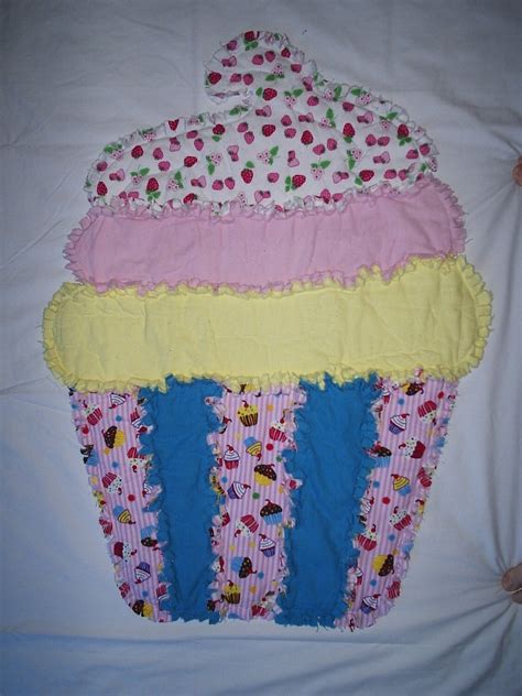 Cupcake Rag Quilt Original Pattern Made By By Sewcreativebysherri