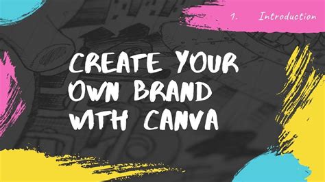 Create your own Brand with Canva | Introduction 