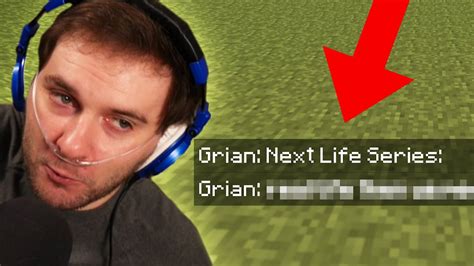 Grian Reveals The Next Life Series Youtube