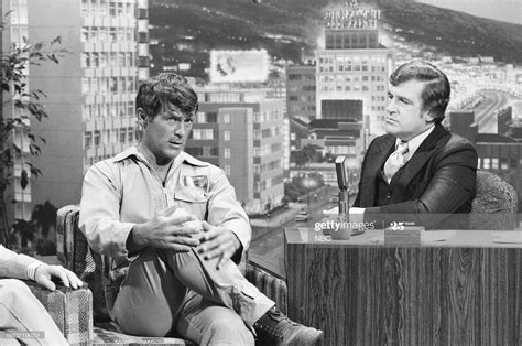 Actor Rober Conrad During An Interview With Guest Host Shecky Greene