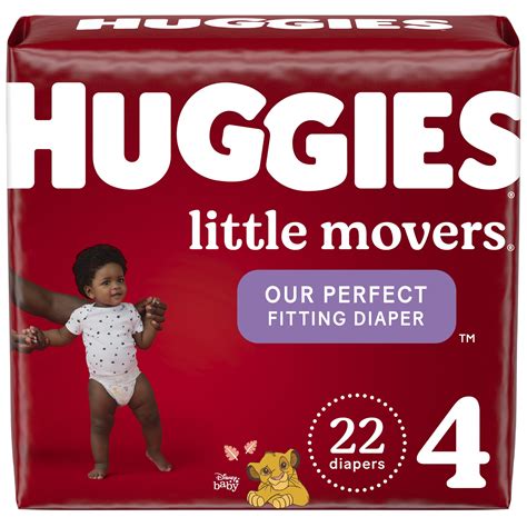 Huggies Little Movers Diapers Size 64cs Art