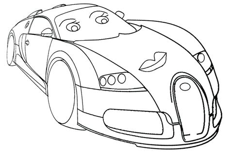 Coloring Pages Cars Bugatti Printable Bugatti Coloring Pages For Kids