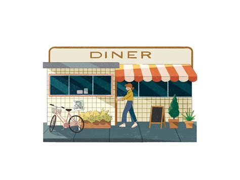 Diner Hangs By Madison Ferdman On Dribbble