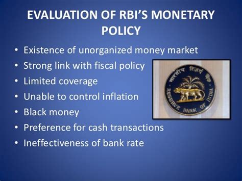Monetary Policy Of Rbi