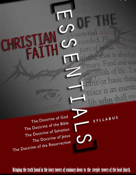The Essentials Of The Christian Faith Pdf Sound Reasoning Ministries