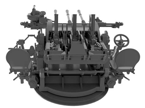 Ijn Type 96 25mm Triple Aa Machine Gun