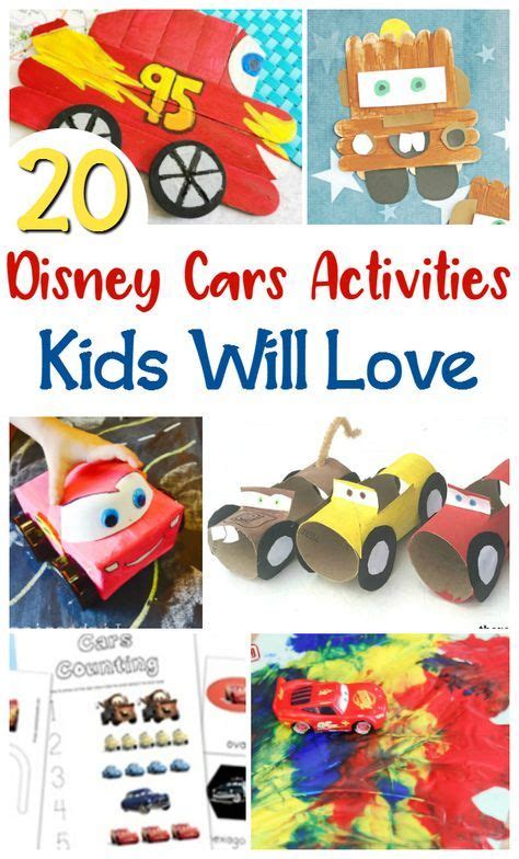 Disney Cars Activities For Kids Car Activities Activities For Kids