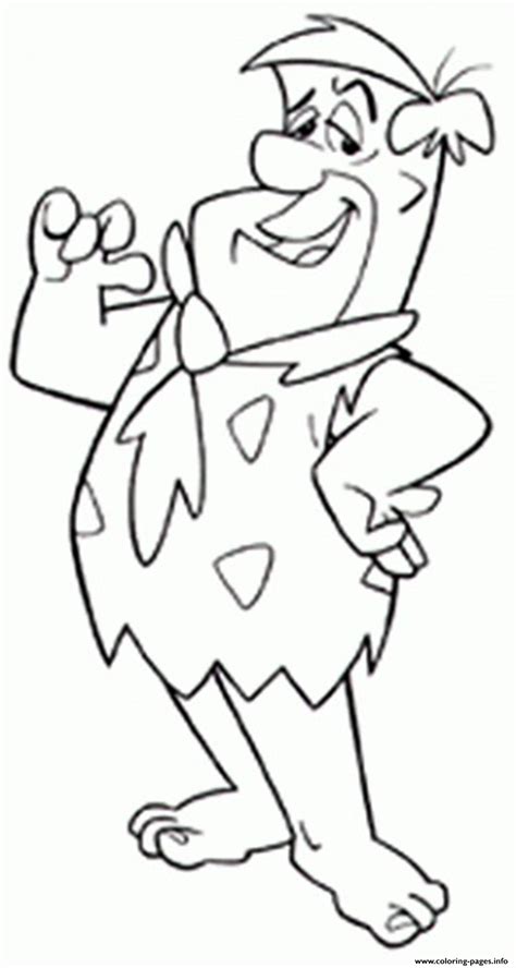 Fred The Flintstones Sd8f1 Coloring Pages Printable