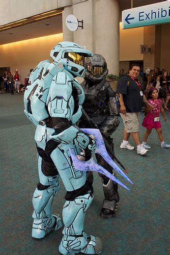 Halo Red Vs Blue Cosplayers I Think These Were Red Vs Bl Flickr