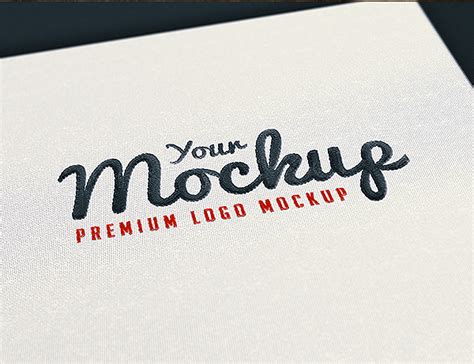 Feel free to get it and give your design a cool and fun look! Your Mockup - Logo Mockups VOL.2 on Behance