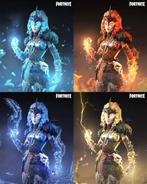 Fortnite Elemental Valkyrie Concepts Thoughts On The Concept R