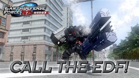 Earth Defence Force 2025 Ps3x360 Call The Edf Trailer Youtube