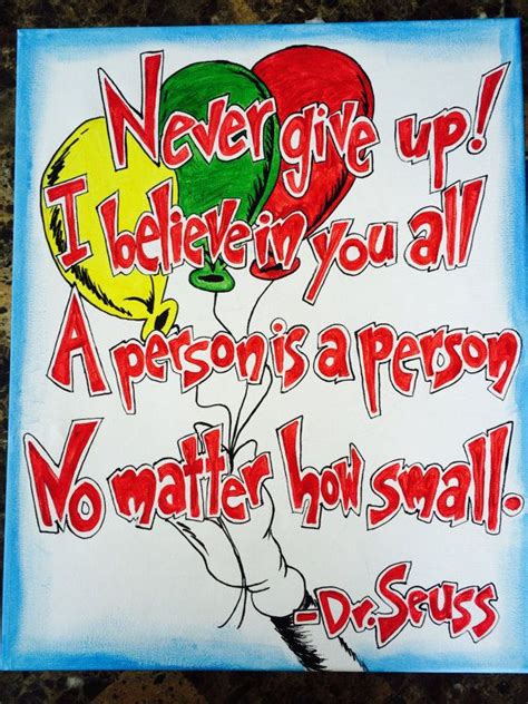 Dr Seuss Canvas Quotes By Mistiarts On Etsy 3000 Dr