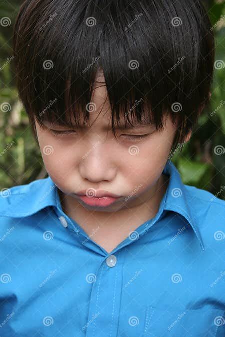 Boy Pouting Stock Photo Image Of Face Kids Naughty 8285690