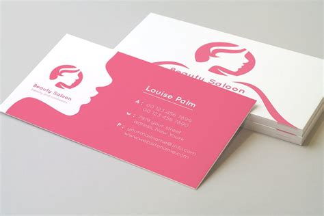 Beauty Business Card | Beauty salon business cards, Beauty business cards, Salon business cards