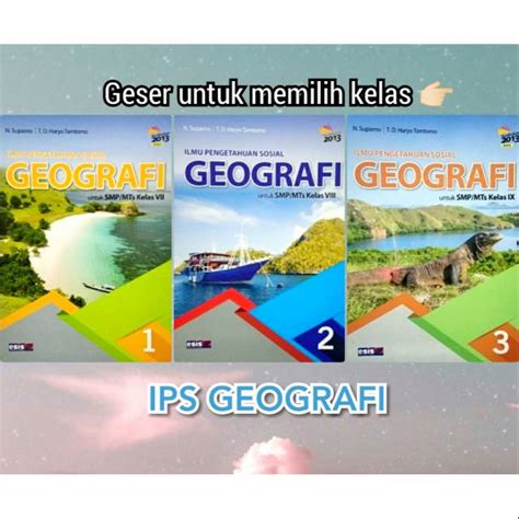 IPS geografi SMP/MTs kelas VII, VIII, & IX | Shopee Indonesia