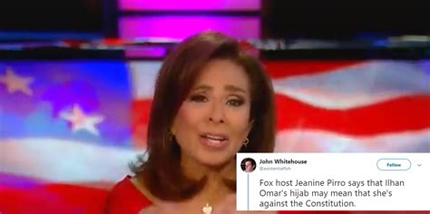 Fox Presenter Says Ilhan Omars Hijab Might Mean Shes Against The Us Constitution Indy100