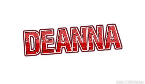 Deanna Logo Outil De Conception De Nom Gratuit à Partir De Texte