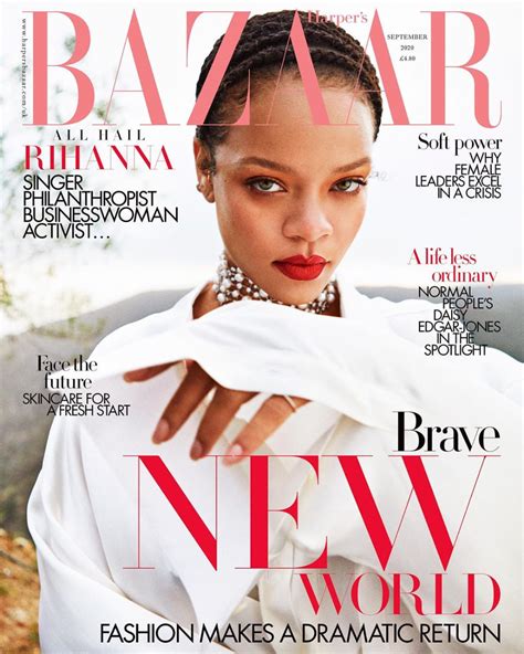 Magazine Covers On Twitter Harpers Bazaar Covers Rihanna Cover Rihanna
