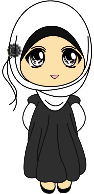 Fizgraphic Freebies Doodle Muslimah Comel