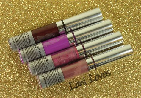 Fyrinnae Lip Lustre Pygmy Hippo Sexy Nerd Fashion Disaster Demon S Desire Swatches Review