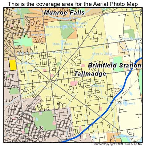 Aerial Photography Map Of Tallmadge Oh Ohio