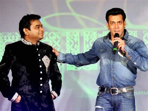 Salman Unveils Rahmans Album Hindustan Times