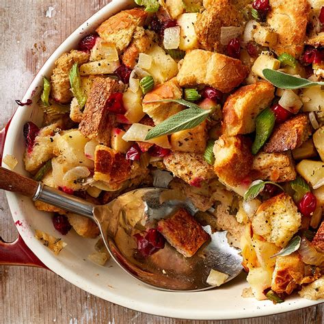 Apple Onion Cranberry Stuffing Recipe Eatingwell