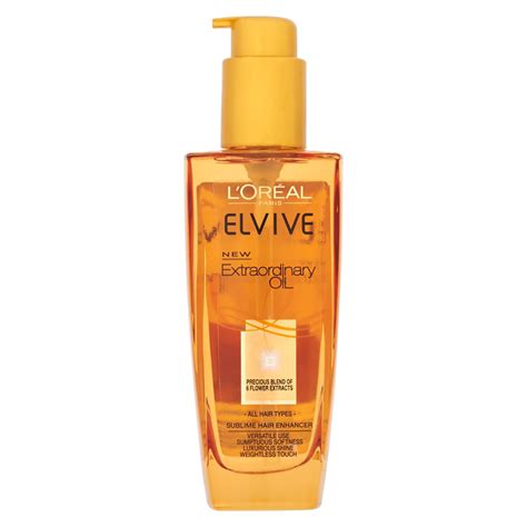 L Oreal Paris Elvive Extraordinary Oil For All Hair Types Free